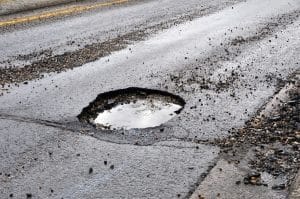 Pothole Damage and Car Insurance